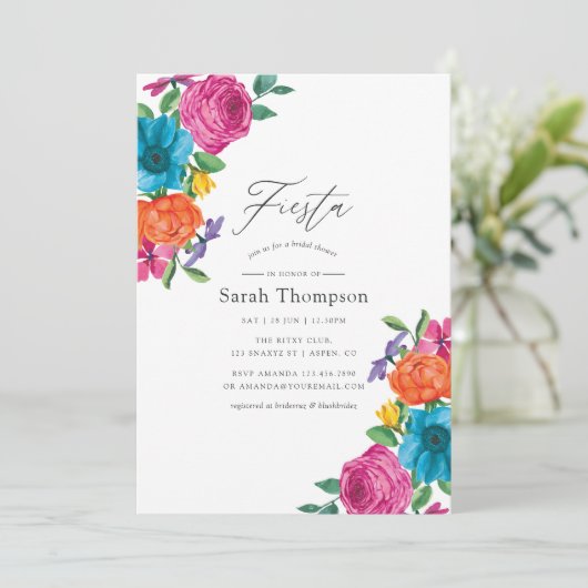 Brautparty Einladung (Stehend Vorderseite)