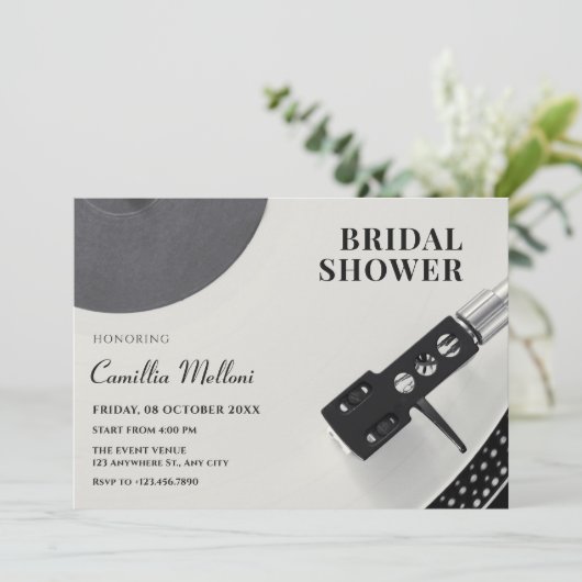 Brautparty Einladung (Stehend Vorderseite)