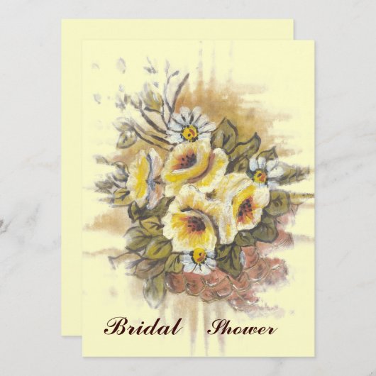 Brautparty Einladung (Vorne/Hinten)