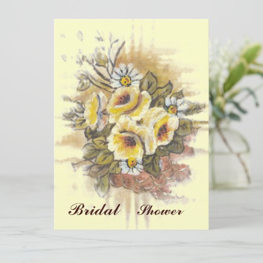 Brautparty Einladung (Stehend Vorderseite)