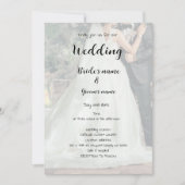 Brautparty Einladung (Vorderseite)