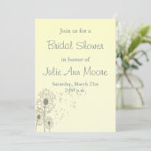 Brautparty Einladung (Stehend Vorderseite)