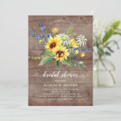 Brautparty Einladung (Stehend Vorderseite)