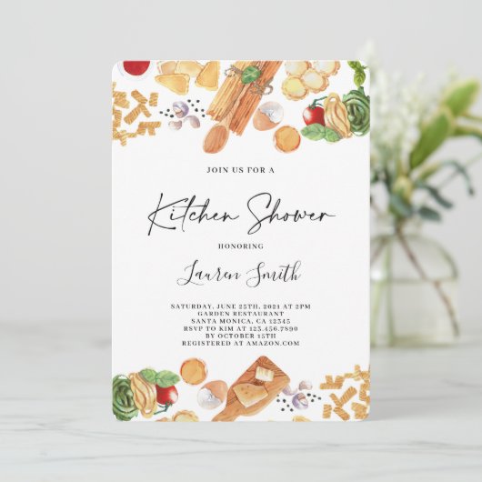 Brautparty Einladung (Stehend Vorderseite)