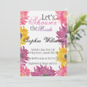 Brautparty Einladung (Stehend Vorderseite)