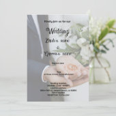 Brautparty Einladung (Stehend Vorderseite)