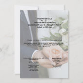 Brautparty Einladung (Rückseite)