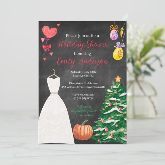 Brautparty Einladung (Stehend Vorderseite)