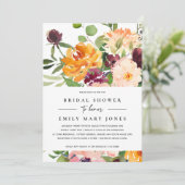 BRAUTPARTY EINLADUNG (Stehend Vorderseite)