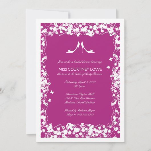 Brautparty-Einladung Einladung (Vorderseite)