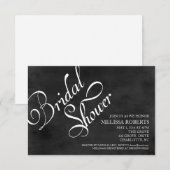 Brautparty-Einladung| Kopfbrett Einladung (Vorne/Hinten)