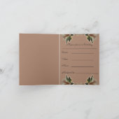 Brautparty-Einladungs-Anmerkungs-oder Gruß-Karte Einladung (Innenseite)