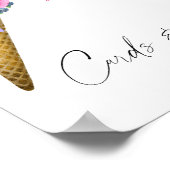 Brautparty - Eiscreme - Karten und Geschenke Poster (Ecke)