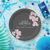 Brautparty Elegant Rustikale Kirschbröckchen Bloss Pappteller (Party)