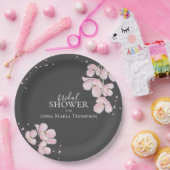 Brautparty Elegant Rustikale Kirschbröckchen Bloss Pappteller (Party)