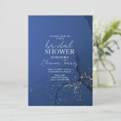 Brautparty Elegante Hochzeit Einladung, Moderne Einladung (Stehend Vorderseite)