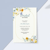 Brautparty, elegante Typografie, Braut zu sein, Fl Einladung