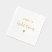 Brautparty Elegantes Mittelklassehotel Servietten Mit Folie (Links)