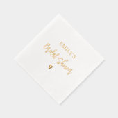 Brautparty Elegantes Mittelklassehotel Servietten Mit Folie (Rechts)