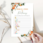 Brautparty Emoji-Picktionary