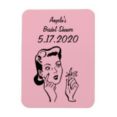 Brautparty-Erinnerung oder Keepake-Magnet Magnet (Vertikal)