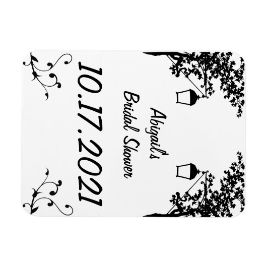 Brautparty-Erinnerung oder Keepake-Magnet Magnet (Horizontal)