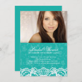 BRAUTPARTY ERSUCHT EINLADUNG (Vorne/Hinten)