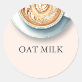 Brautparty-Etiketten mit Kaffee Runder Aufkleber