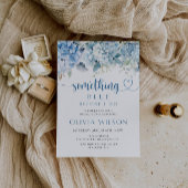 Brautparty "Etwas Blau bevor ich tue" Einladung