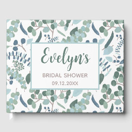 Brautparty Eucalyptus Gästebuch