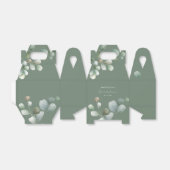 Brautparty Eucalyptus Script Geschenkschachtel (Ungefaltet)