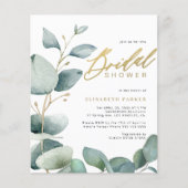 Brautparty Eukalyptus (Vorderseite)