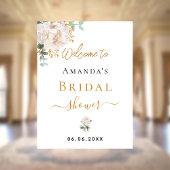 Brautparty Eukalyptus-Blütengrün Poster