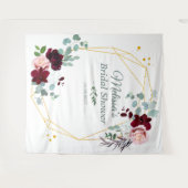 Brautparty Eukalyptus Foto Stand Hintergrund Wandteppich (Vorderseite (Horizontal))