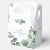 Brautparty Eukalyptus Sukkulent Botanisch Geschenkschachtel (Geöffnet)