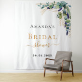 Brautparty-Eukalyptusgrün Wandteppich (Beispiel)