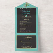 Brautparty Event Fab in einer Einladung (Innen Boden)