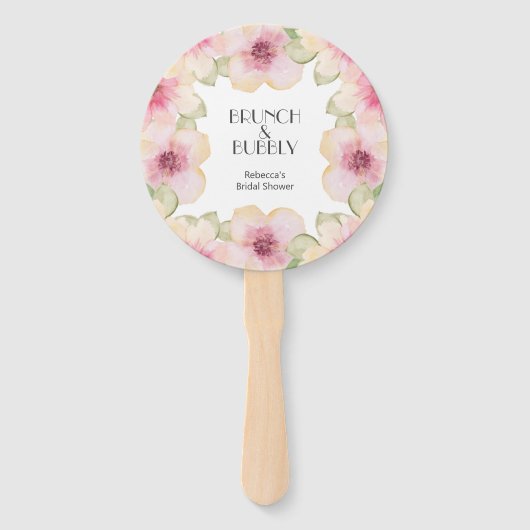 Brautparty Fächer (Vorderseite)