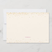 Brautparty-Fahrt durch Einladung (Rückseite)