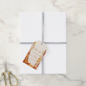 Brautparty "Fall in Liebe" Vielen Dank Geschenkanhänger (Mit Garn)