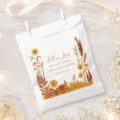 Brautparty "Fall in Liebe" Vielen Dank Geschenktütchen (Ausgeschnitten)