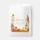Brautparty "Fall in Liebe" Vielen Dank Geschenktütchen (Vorderseite)