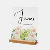 Brautparty-Favoriten für Wasserfarben Acrylschild (Winkel)