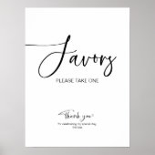 Brautparty-Favoriten-Signierung Poster (Vorne)