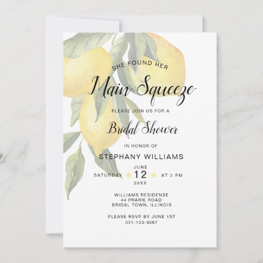 Brautparty Feiertagskarte (Vorderseite)