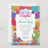 Brautparty Fiesta Einladung (Vorderseite)