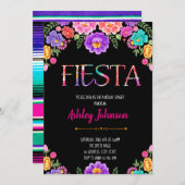 Brautparty fiesta Party Einladung (Vorne/Hinten)