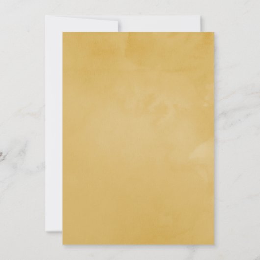 Brautparty "Flora-Fauna" Einladung (Rückseite)