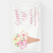 Brautparty floral banner (Vertikal)