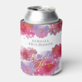 Brautparty Floral Dosenkühler (Kanne Vorderseite)